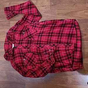 Buffalo Plaid Long Sleeve Button Down size Large. L.A. Hearts Brand